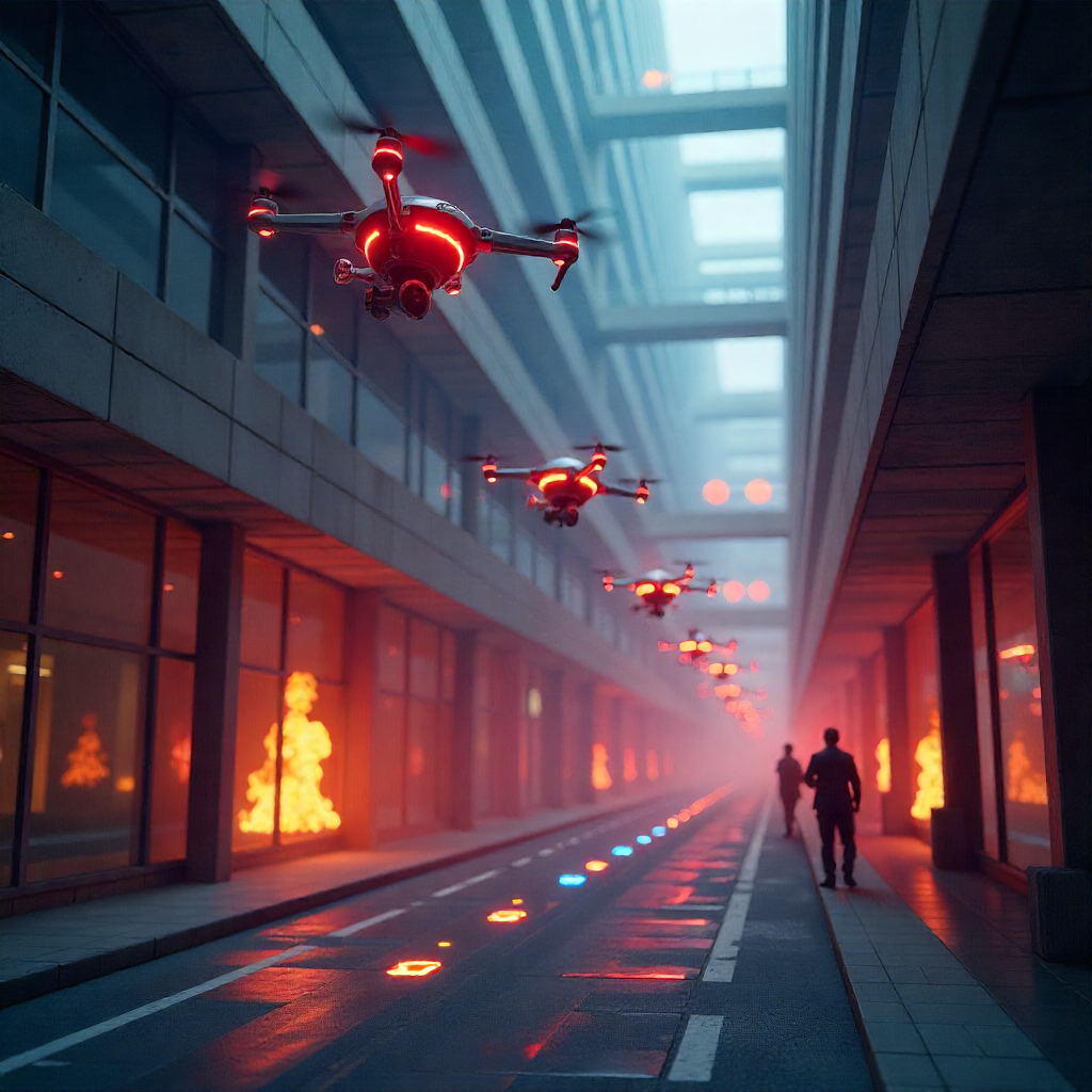 Otonom Yangın Tespiti Görseli